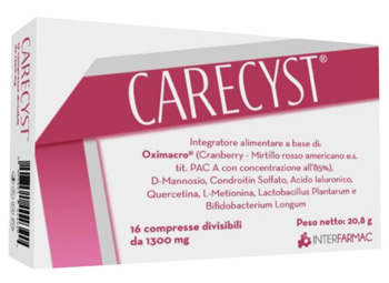 CARECYST 16 COMPRESSE DIVISIBILI DA 1300 MG - dottorbianchi.it