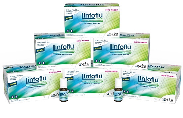 LINFOFLU MULTIPACK CONFEZIONE MULTIPLA DA 6 ASTUCCI X 15 FLACONCINI CONTIENE ZUCCHERO ED EDULCORANTE - dottorbianchi.it