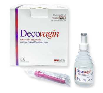 DECOVAGIN 5 FLACONI DA 100 ML + 5 CANNULE MONOUSO - dottorbianchi.it
