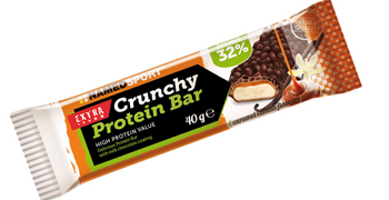 CRUNCHY PROTEINBAR CARAMEL VANILLA 40 G - dottorbianchi.it