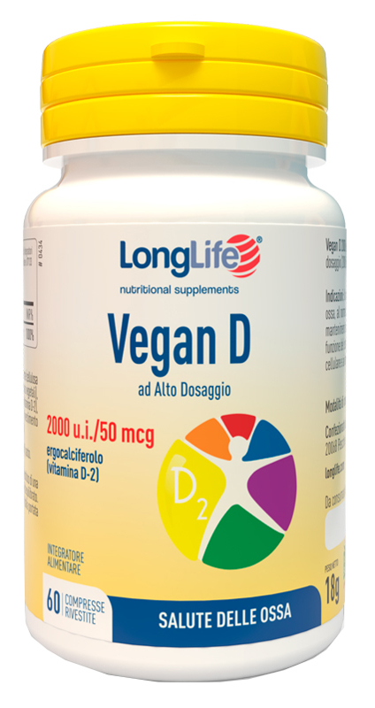 LONGLIFE VEGAN D 60 COMPRESSE - dottorbianchi.it