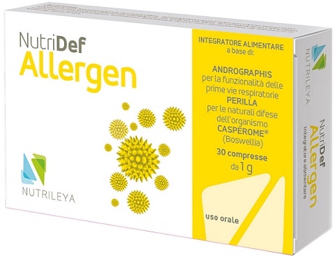 NUTRIDEF ALLERGEN 30 COMPRESSE - dottorbianchi.it