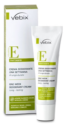 VEBIX PHYTAMIN CREMA DEODORANTE 1 SETTIMANA 25 ML - dottorbianchi.it
