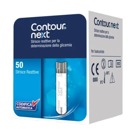 CONTOUR GLICEMIA STRISCE REATTIVE 50 PEZZI - dottorbianchi.it