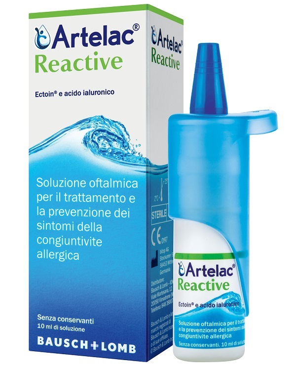 ARTELAC REACTIVE SOLUZIONE OFTALMICA MULTIDOSE FLACONE 10 ML - dottorbianchi.it