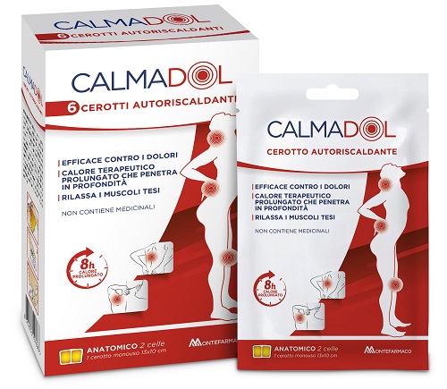 CALMADOL CEROTTO RISCALDANTE PACK 6 PEZZI - dottorbianchi.it