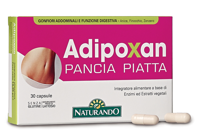 ADIPOXAN PANCIA PIATTA 30 CAPSULE - dottorbianchi.it