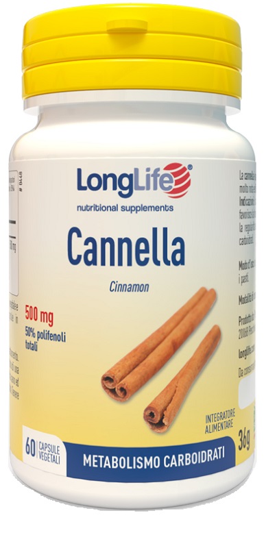 LONGLIFE CANNELLA 60 CAPSULE - dottorbianchi.it