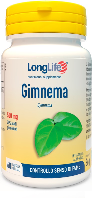 LONGLIFE GIMNEMA 60 CAPSULE VEGETALI - dottorbianchi.it