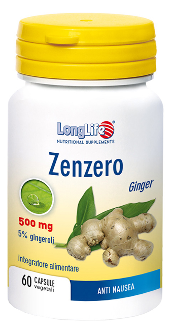 LONGLIFE ZENZERO 60 CAPSULE VEGETALI - dottorbianchi.it