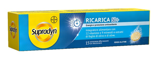 SUPRADYN RICARICA 50+ 15 COMPRESSE EFFERVESCENTI - dottorbianchi.it