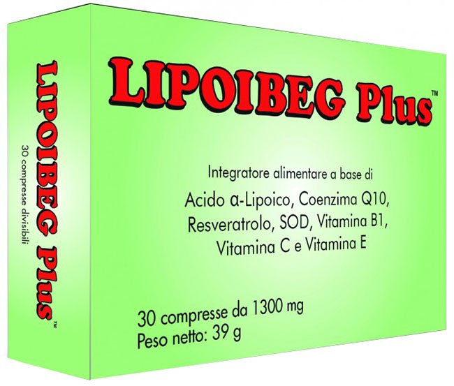 LIPOIBEG PLUS 30 COMPRESSE DA 1300 MG - dottorbianchi.it