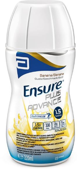ENSURE PLUS ADVANCE BANANA 4 BOTTIGLIE DA 220 ML - dottorbianchi.it