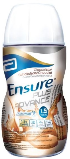 ENSURE PLUS ADVANCE CIOCCOLATO 4 BOTTIGLIE DA 220 ML - dottorbianchi.it