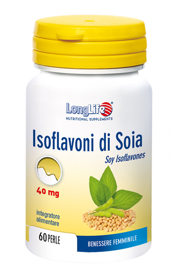 LONGLIFE ISOFLAVONI SOIA 60 PERLE - dottorbianchi.it