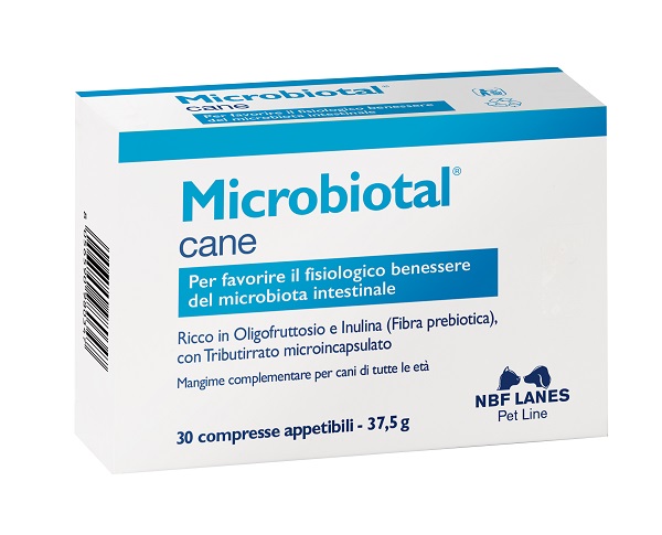 MICROBIOTAL CANE BLISTER 30 COMPRESSE APPETIBILI - dottorbianchi.it