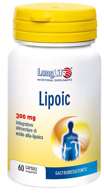 LONGLIFE LIPOIC 60 CAPSULE VEGETALI - dottorbianchi.it