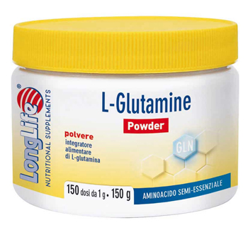 LONGLIFE L-GLUTAMINE POWDER 150 G - dottorbianchi.it