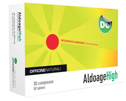 ALDOAGE HIGH 30 COMPRESSE 850 MG - dottorbianchi.it