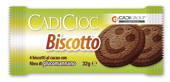 CADICIOC BISCOTTO CACAO 4 PEZZI 8 G - dottorbianchi.it