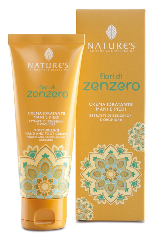 NATURE'S FIORI DI ZENZERO CREMA IDRATANTE MANI E PIEDI 75 ML - dottorbianchi.it