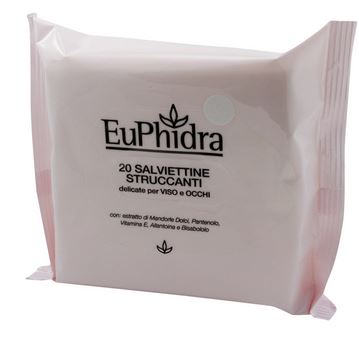 EUPHIDRA SALVIETTINE STRUCCANTI 20 PEZZI - dottorbianchi.it
