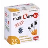 TEST TRIGLICERIDI MULTICARE IN STRISCE CON ASPRIAZIONE CAPILLARE 25 PEZZI - dottorbianchi.it
