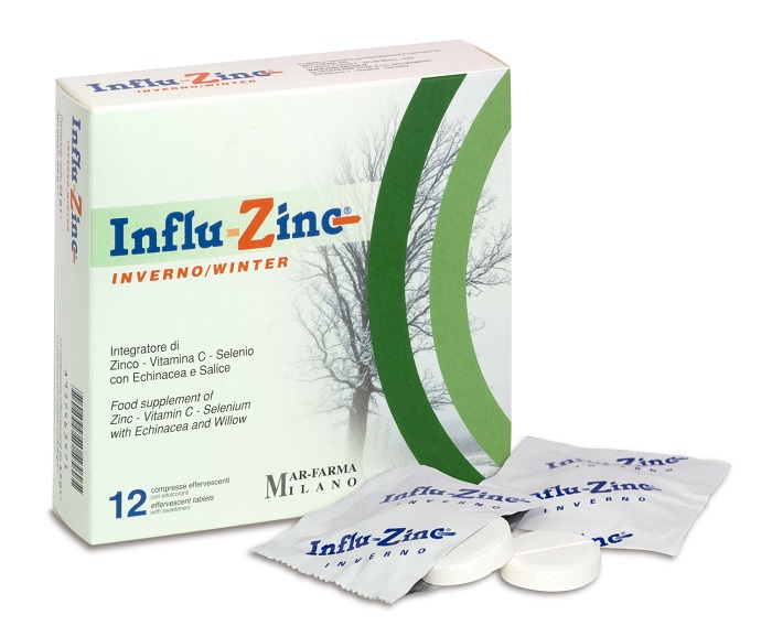 INFLUZINC INVERNO 12 COMPRESSE EFFERVESCENTI - dottorbianchi.it