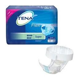 PANNOLONE A CINTURA PER INCONTINENZA TENA FLEX SUPER EXTRA LARGE 30 PEZZI - dottorbianchi.it