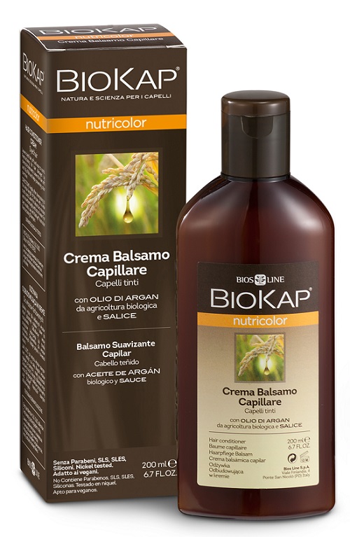 BIOKAP NUTRICOLOR CREMA BALSAMO CAPILLARE 200 ML - dottorbianchi.it