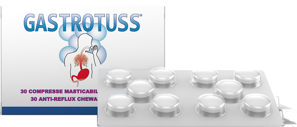 GASTROTUSS ANTIREFLUSSO 30 COMPRESSE MASTICABILI - dottorbianchi.it