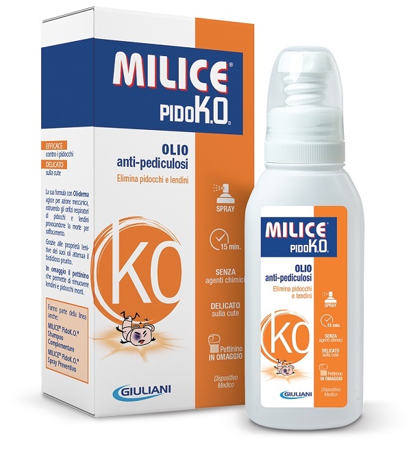 MILICE PIDOKO OLIO ANTIPEDICULOSI 75ML - dottorbianchi.it
