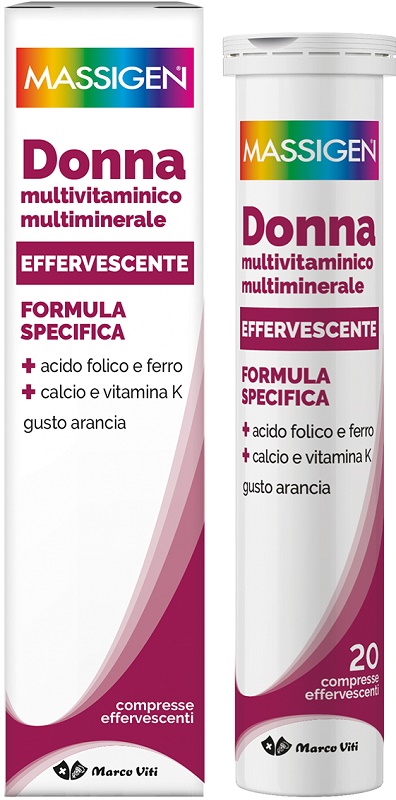 DAILYVIT+ MULTIVITAMINICO E MULTIMINERALE DONNA EFFERVESCENTE 20 COMPRESSE - dottorbianchi.it