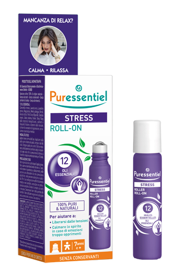 PURESSENTIEL ROLLER SOS STRESS 12 OLI ESSENZIALI 5 ML - dottorbianchi.it