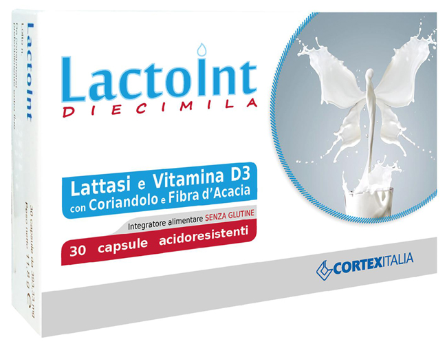 LACTOINT DIECIMILA 30 CAPSULE ACIDORESISTENTI SENZA GLUTINE - dottorbianchi.it