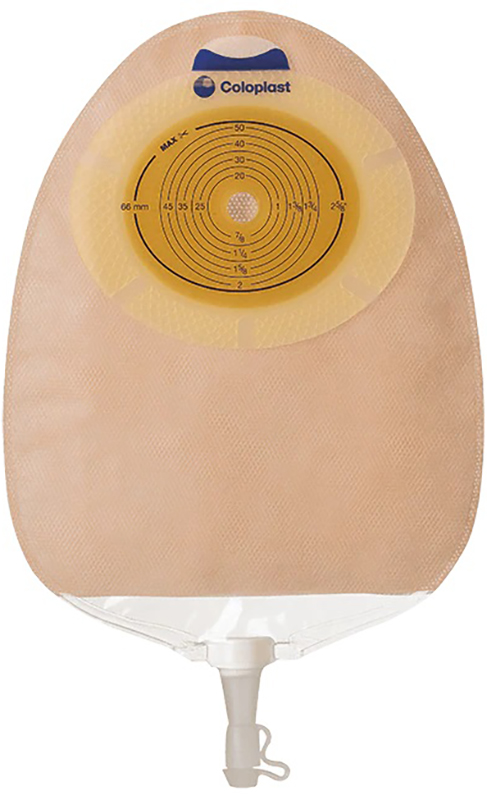 SACCA TRASPARENTE SISTEMA MONOPEZZO PER UROSTOMIA CON MULTICHAMBER SENSURA RITAGLIABILE 10/76 MM MAXI 400 ML 30 PEZZI - dottorbianchi.it