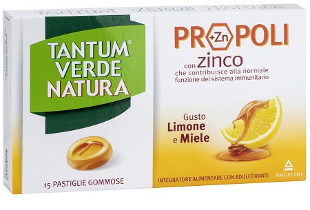 TANTUM VERDE NATURA PASTIGLIE GOMMOSE LIMONE & MIELE 30 G - dottorbianchi.it