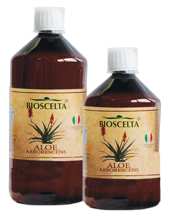 RAIHUEN ALOE ARBORESCENS PURO SUCCO BIOSCELTA 1000 ML - dottorbianchi.it