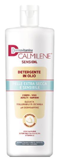 DERMOVITAMINA CALMILENE SENSIOIL DETERGENTE IN OLIO SENZA SAPONE PER PELLE EXTRA SECCA E SENSIBILE 500 ML - dottorbianchi.it