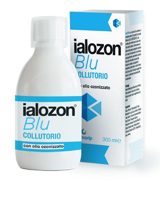 IALOZON BLU COLLUTORIO 300 ML - dottorbianchi.it