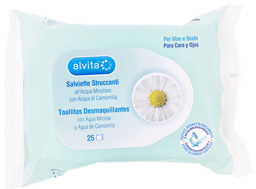 ALVITA SALVIETTE STRUCCANTI 25 PEZZI - dottorbianchi.it