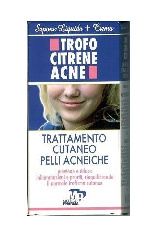 TROFOCITRENE ACNE SAPONE LIQUIDO + CREMA - dottorbianchi.it
