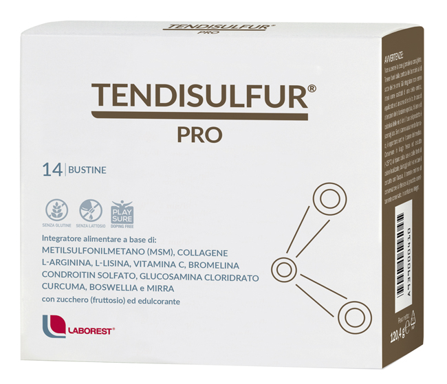 TENDISULFUR PRO 14 BUSTINE DA 8,6G - dottorbianchi.it