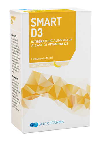 SMART D3 GOCCE 15 ML GUSTO BANANA - dottorbianchi.it