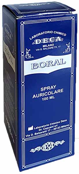 BORAL SPRAY AURICOLARE 100 ML - dottorbianchi.it