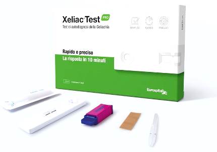 XELIAC TEST PRO DETERMINAZIONE ANTICORPI IGA E IGG ASSOCIATI ALLA MALATTIA CELIACA 1 PEZZO - dottorbianchi.it