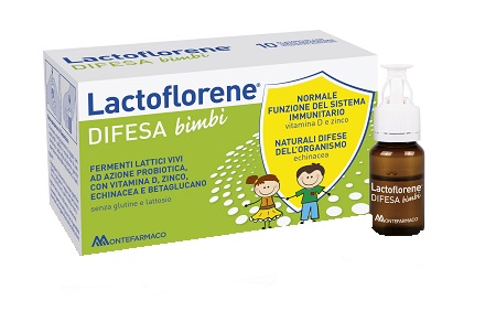 LACTOFLORENE DIFESA BAMBINI 10 FLACONI 100 ML - dottorbianchi.it
