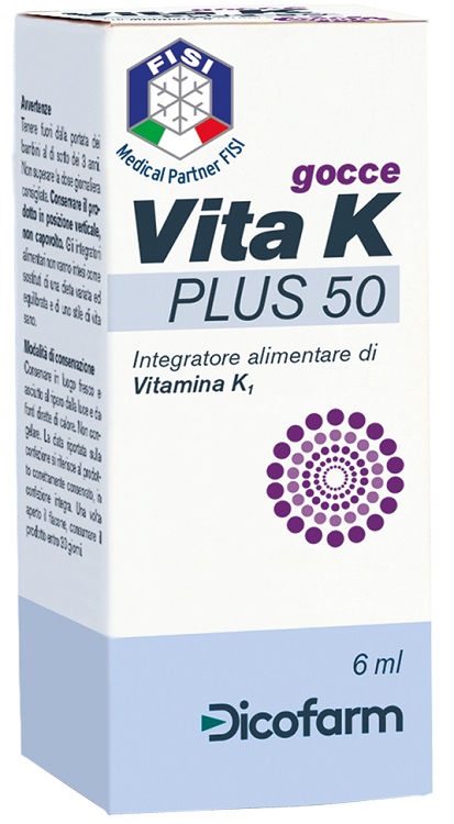 VITA K PLUS 50 GOCCE 6 ML - dottorbianchi.it