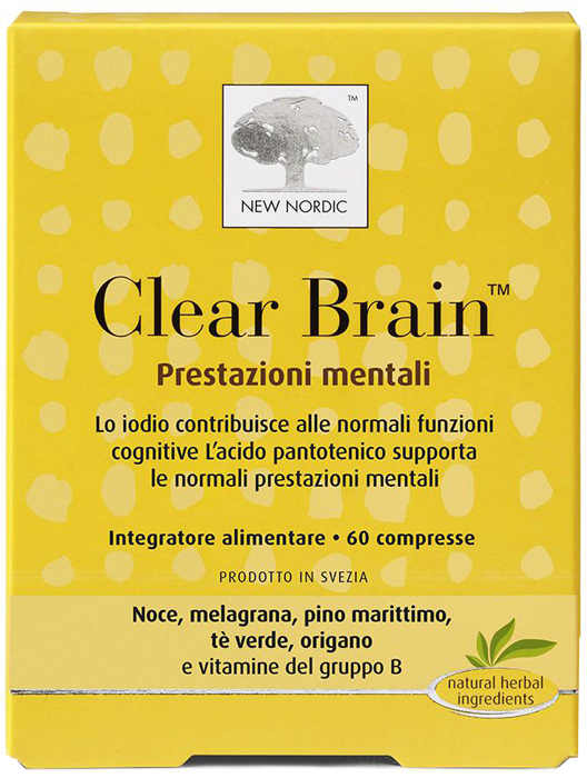 CLEAR BRAIN 60 COMPRESSE - dottorbianchi.it