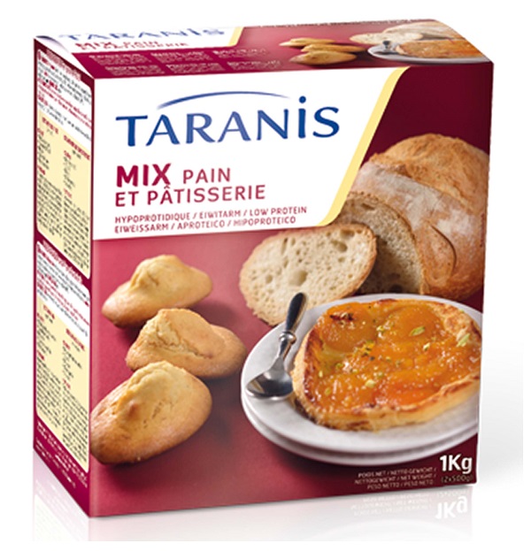 TARANIS MIX FARINA PER PANE E PASTICCERIA 1 KG - dottorbianchi.it